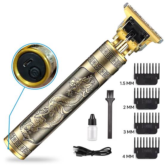 Metal Body Vintage T9 Hair Trimmer for Men –