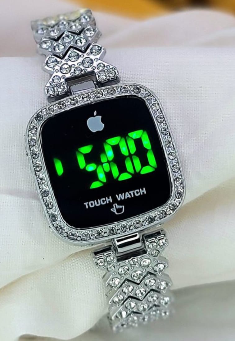 Ladies Square Dial Digital Watch Stylish