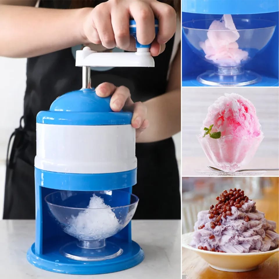 Manual Ice Crushing Shaver Maker Machine Gola Ganda