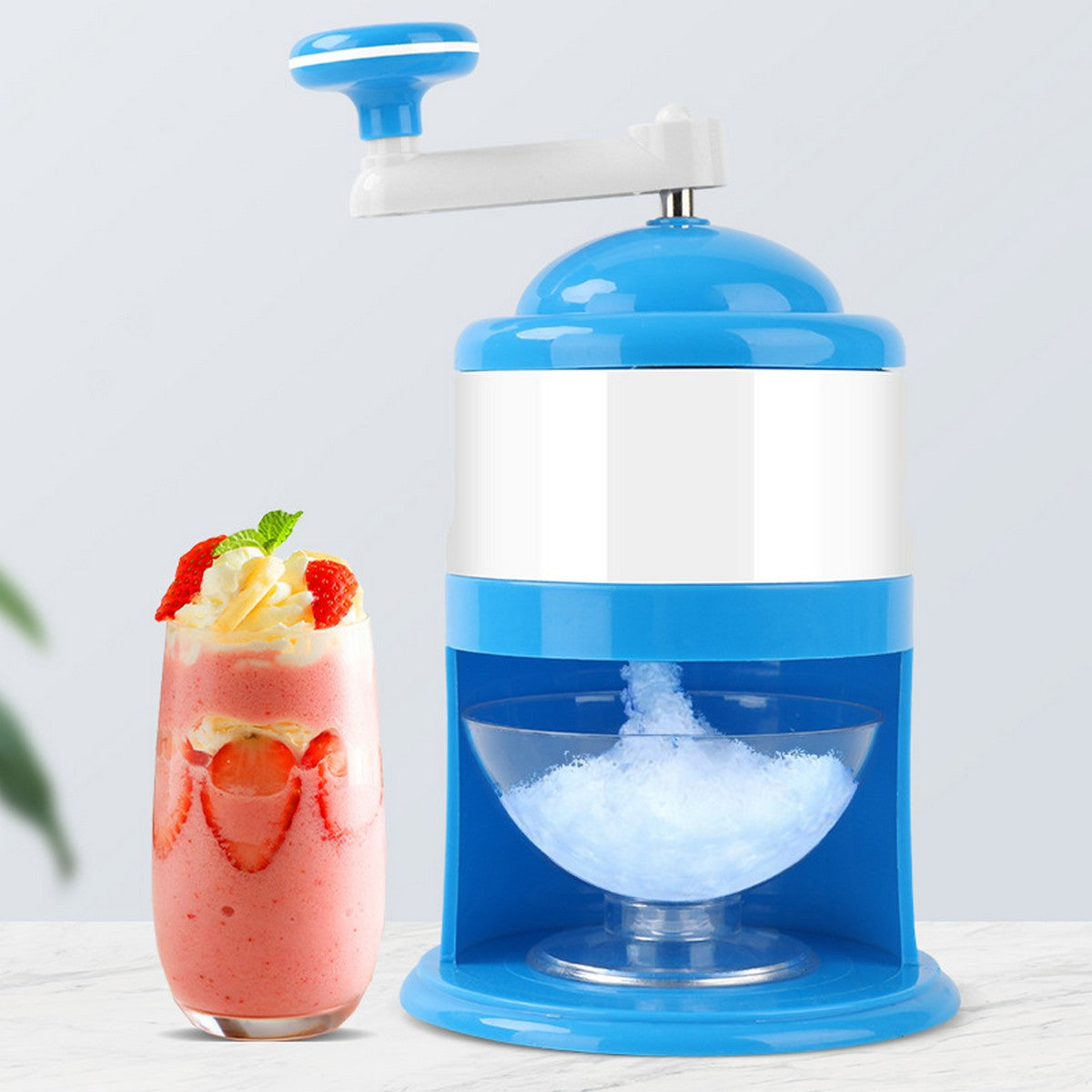 Manual Ice Crushing Shaver Maker Machine Gola Ganda