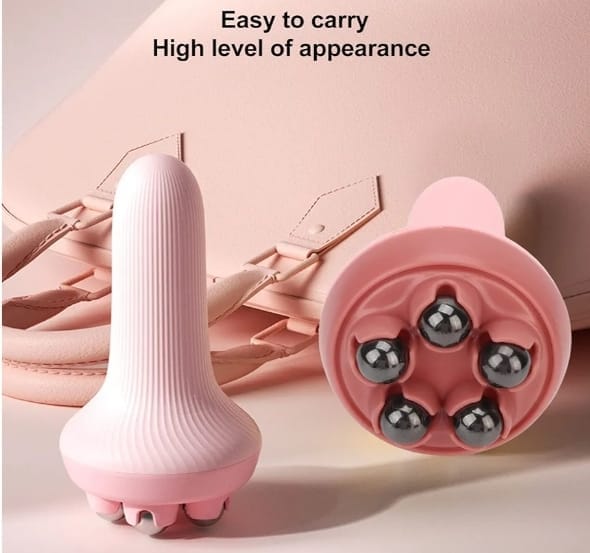 360 Roller Manual Hand Massager Handheld