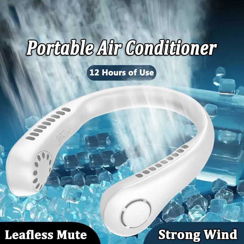 Mini Neck Portable No Bladeless Hanging Neck
