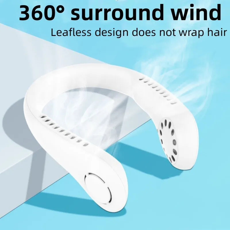 Mini Neck Portable No Bladeless Hanging Neck