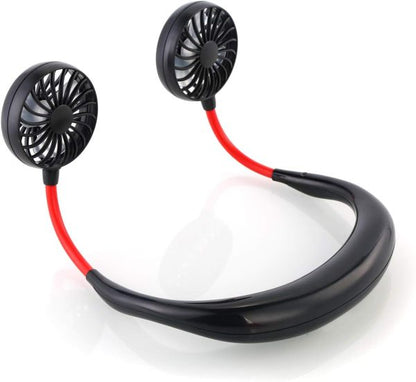 Mini Neck Fan | Usb Rechargeable Fan, 3 Mode