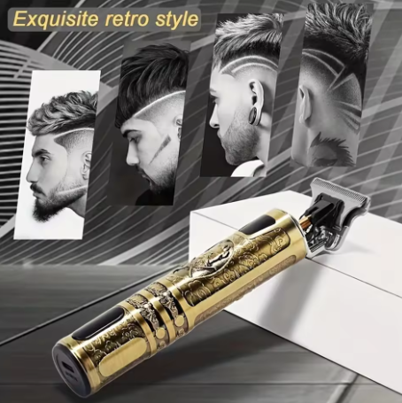 Metal Body Vintage T9 Hair Trimmer for Men –