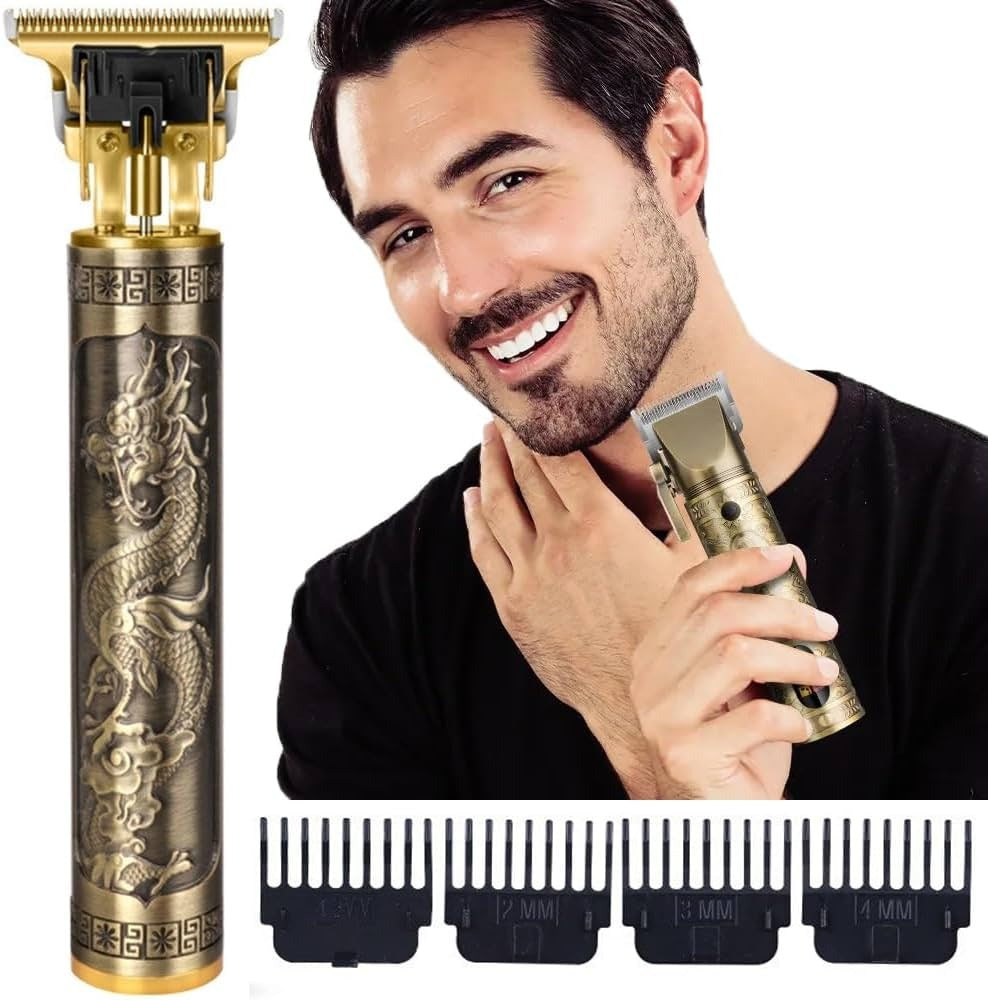Metal Body Vintage T9 Hair Trimmer for Men –