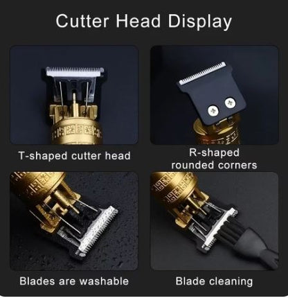 Metal Body Vintage T9 Hair Trimmer for Men –