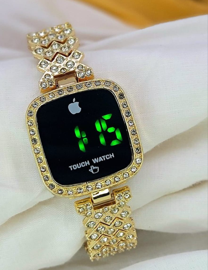 Ladies Square Dial Digital Watch Stylish
