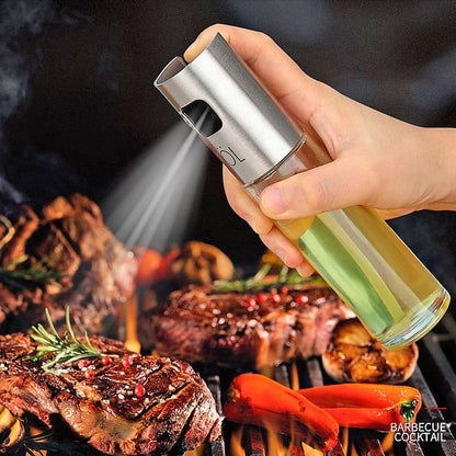 Oil Spray Bottle / 100ml Glass Oil Sprayer For Kitchen Use