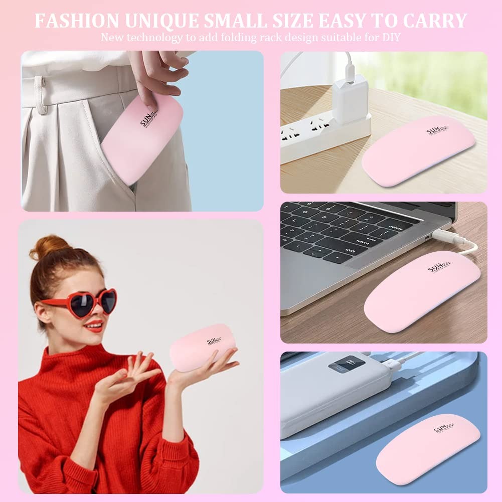 UV Led Lamp For Nails 6W Nail Lamp Light