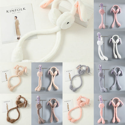 Cute Bunny Cap Headphone