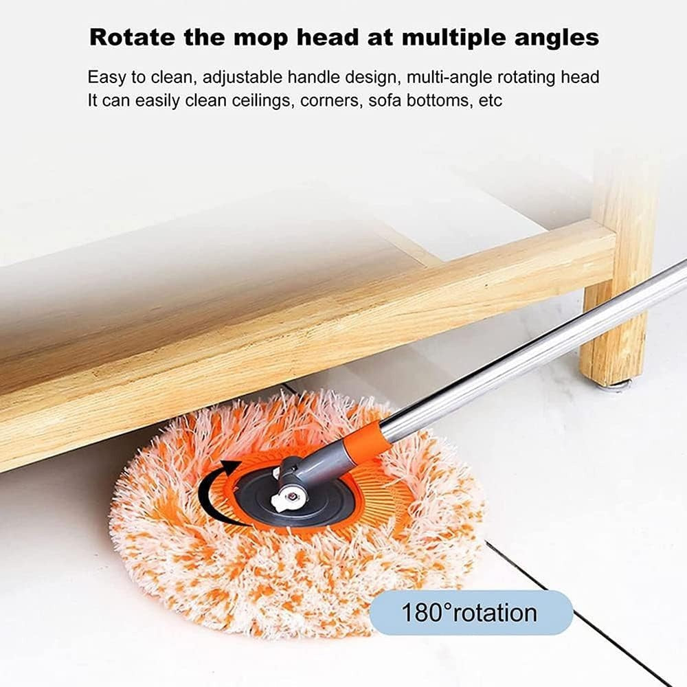 Long-Handle Telescopic Cleaning Mop