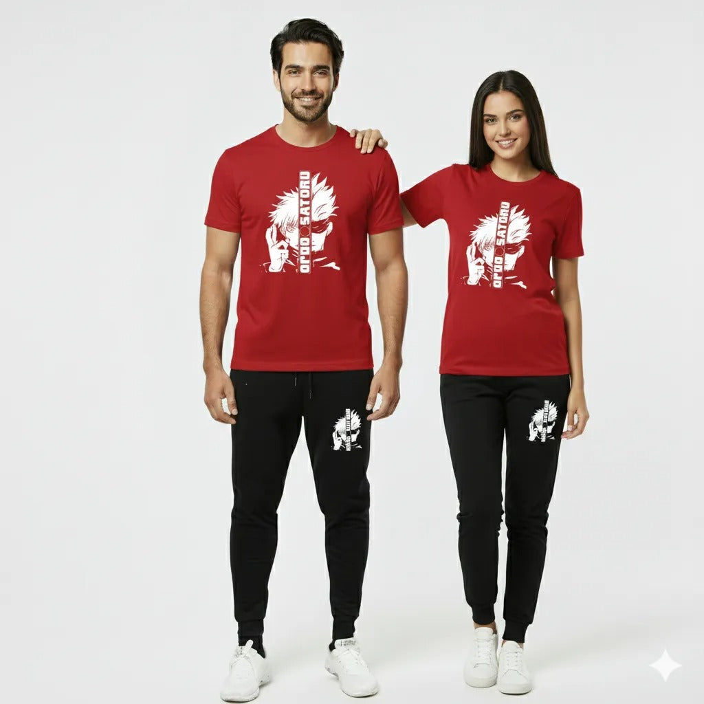 Top Trending Gojo Satoru Anime Printed Tracksuit for Men & Women