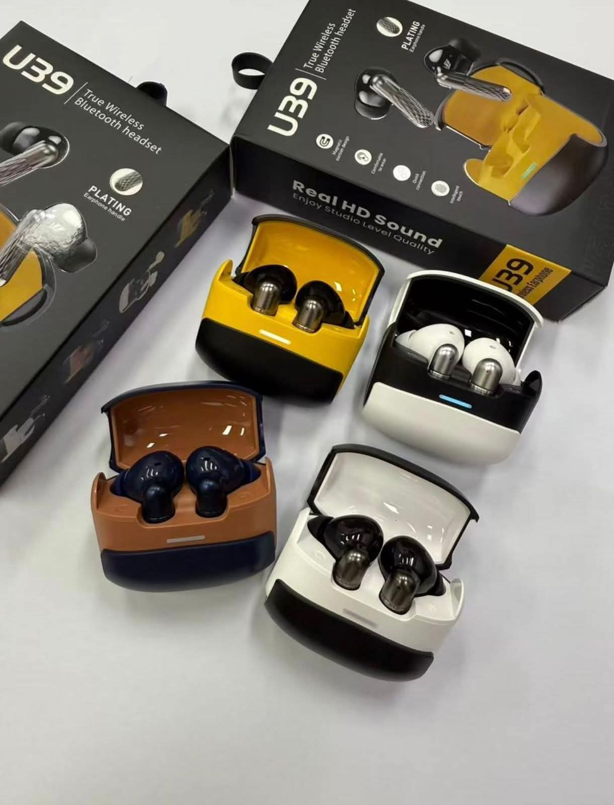U39 Wireless Bluetooth Earbuds – Deep Bass &amp; HD Sound