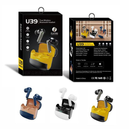 U39 Wireless Bluetooth Earbuds – Deep Bass &amp; HD Sound