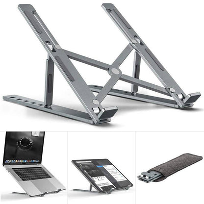 Metal Laptop Stand | Adjustable Foldable Laptop Stand
