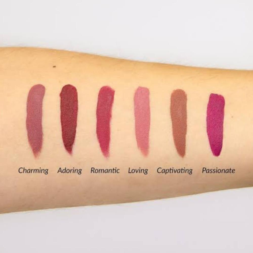 6 Pcs High Pigmented Flavored Lip Gloss Set