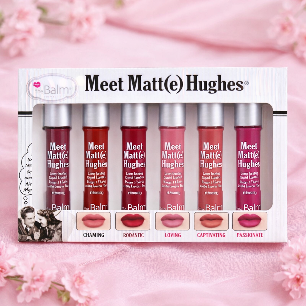 6 Pcs High Pigmented Flavored Lip Gloss Set