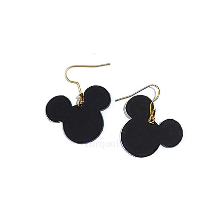 Minnie Mouse Design Cute Earrings Very Light Weight Acrylic Earings
