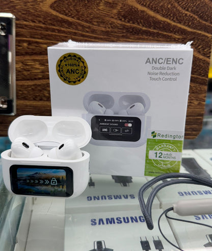 A9 Pro ANC/ENC Touch Screen Wireless Earbuds
