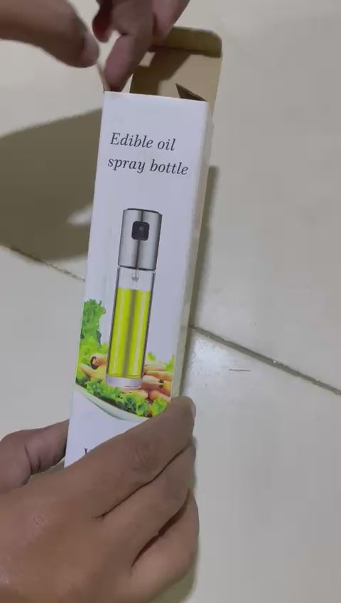 Oil Spray Bottle / 100ml Glass Oil Sprayer For Kitchen Use