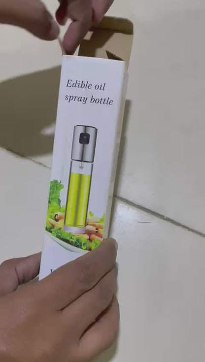 Oil Spray Bottle / 100ml Glass Oil Sprayer For Kitchen Use