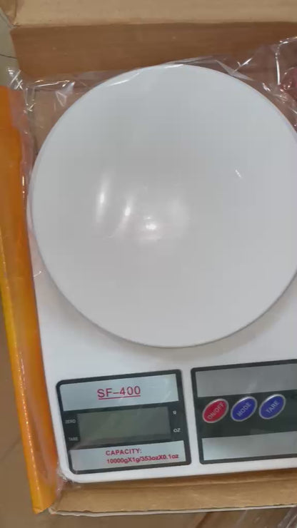 SF-400 Kitchen Weight Scale upto 10kg With Cell &amp; Light
